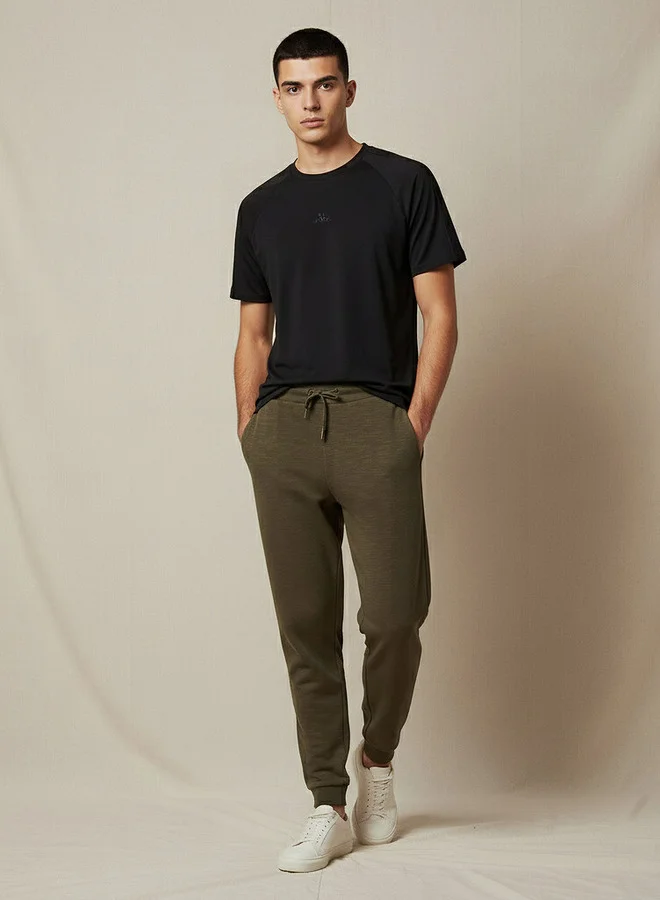 Kappa Kappa Men Joggers with Drawstring Waist